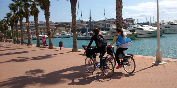 turismo alquiler de bicis para hacer rutas por Valencia 