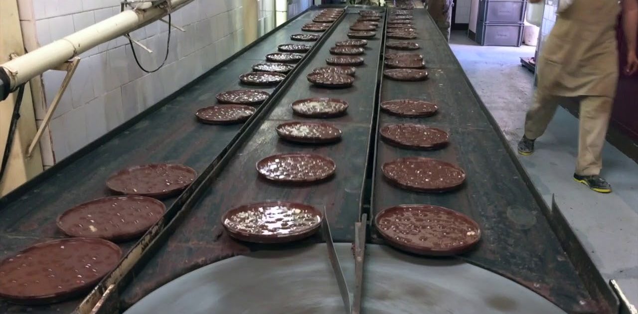 Visita a la fábrica - museo de Chocolates Pérez, en Villajoyosa, una excelente excursión con niños desde Valencia. 
